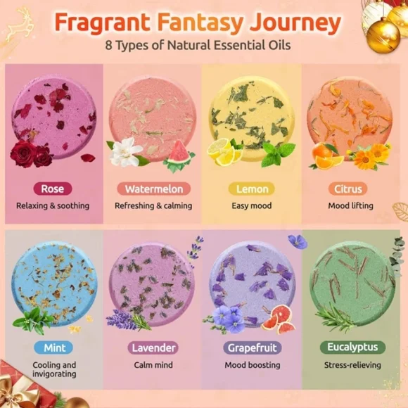 Refresh Aromatherapy Shower Steamers - Picture 2 of 2